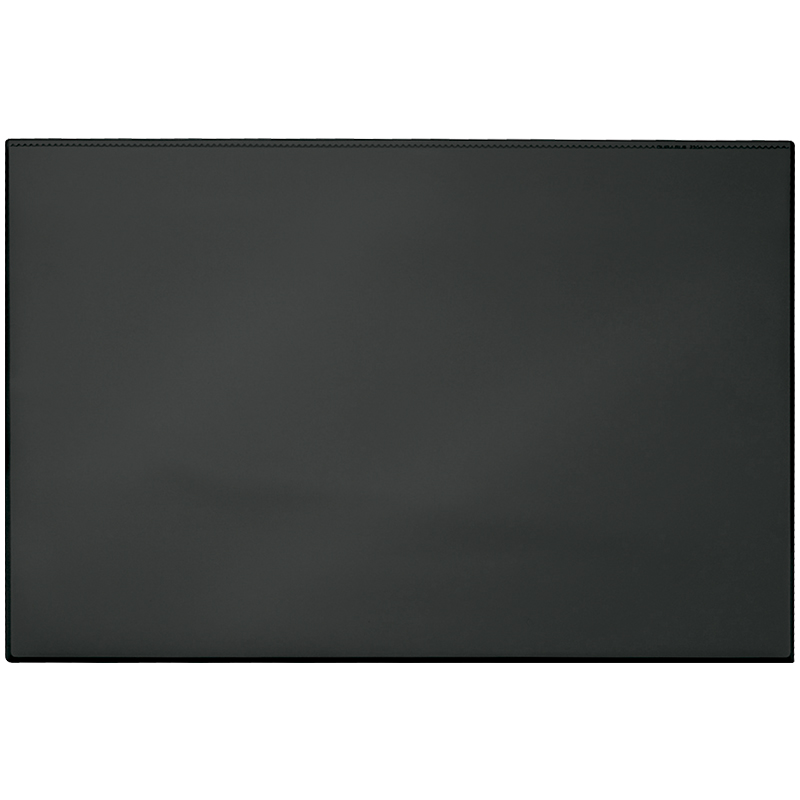 Настольное покрытие Durable 52*65см, с прозрачным верхним листом, черное