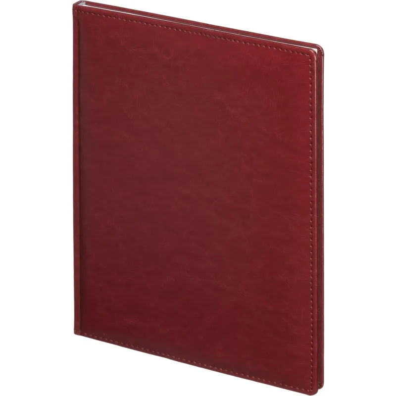 Еженедельник датированный 2026 год Attache Agenda искусственная кожа А4 80 листов бордовый