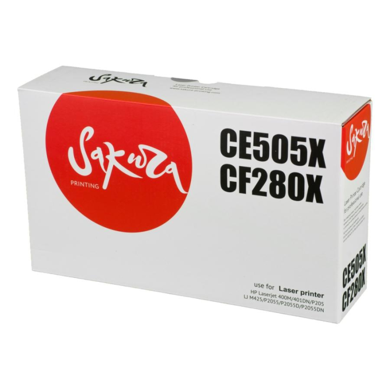 Картридж лазерный универсальный Sakura CE505X/CF280X чер.для HP