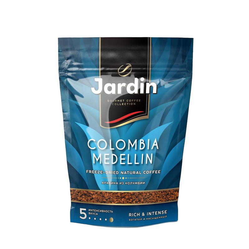 Кофе Jardin Colombia Medellin раств . субл . 150 г пакет 1014-08