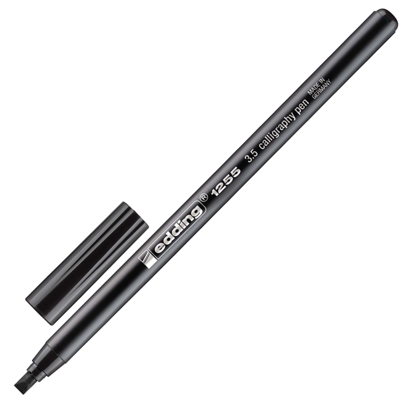 Ручка для каллиграфии E-1255 calligraphy pen 3.5 чёрный_001