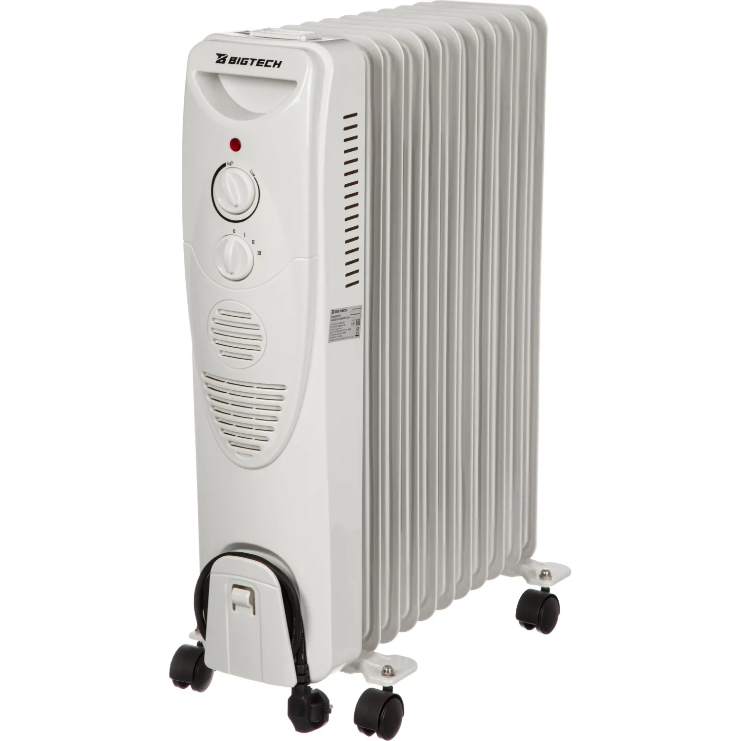 Радиатор масляный BigTech WBH001 25A (NY-25A)