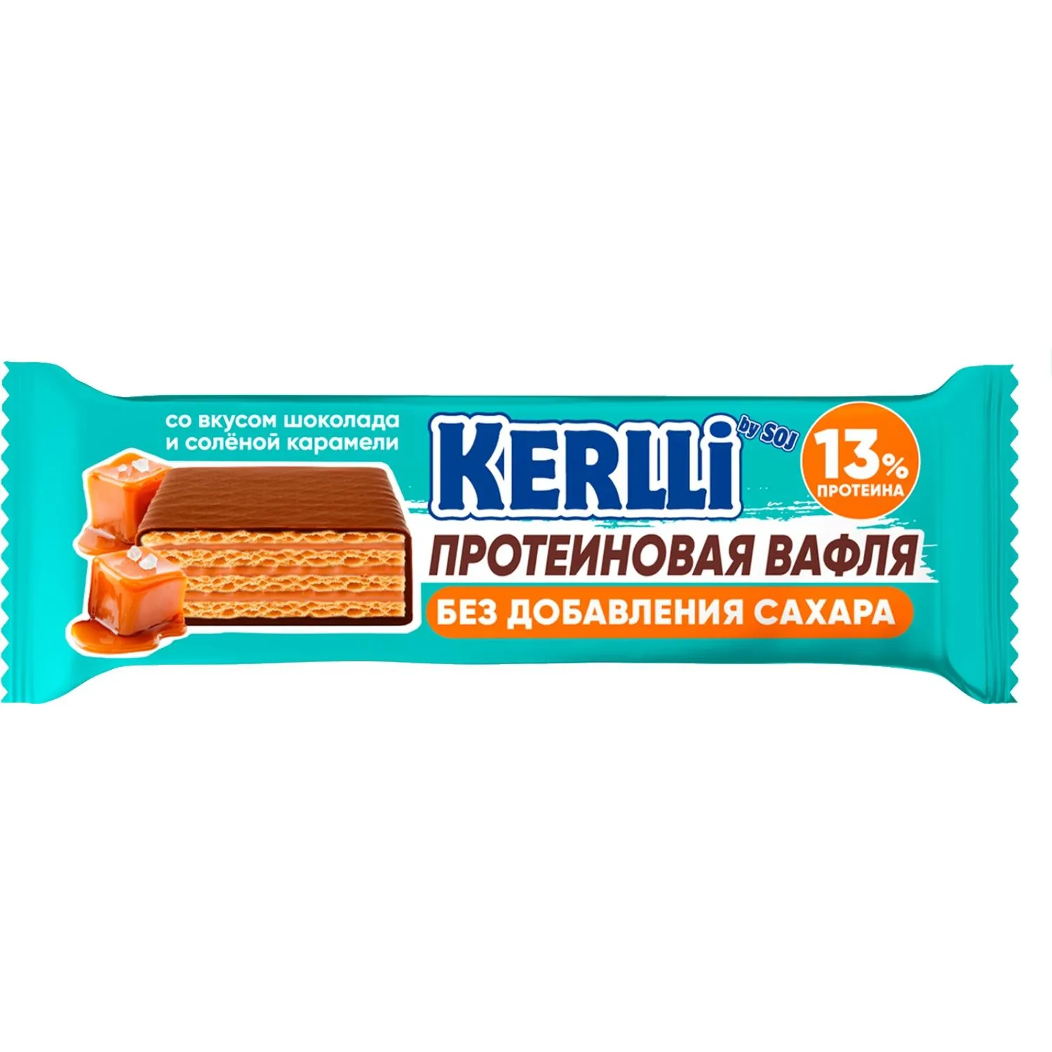 Батончик SOJ Kerlli солёная карамель (16 батончиков по 45 г)