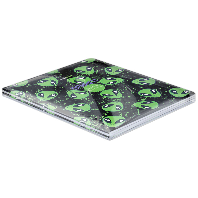 Тетрадь 48л., А5, клетка BG "Прощай, жестокий мир!", soft-touch ламинация, неоновый пантон