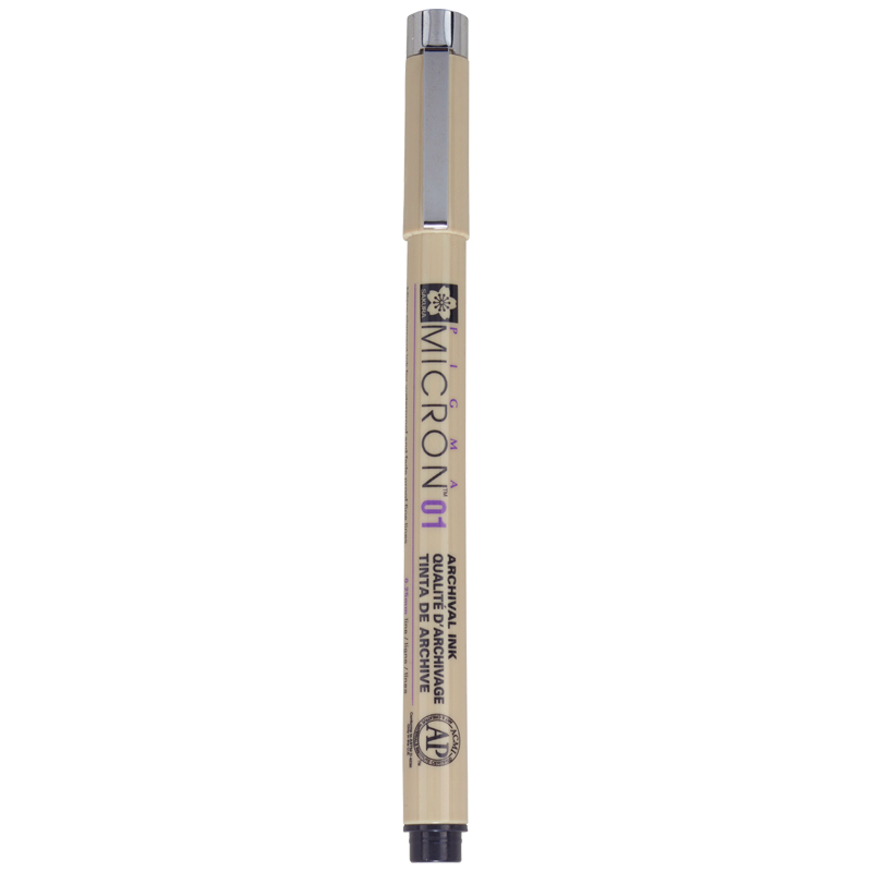 Ручка капиллярная Sakura "Pigma Micron" черная, 0,25мм