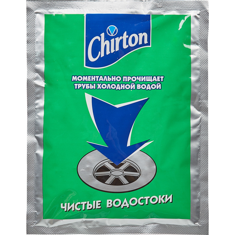 Средство для прочистки труб Chirton порошок 60 г