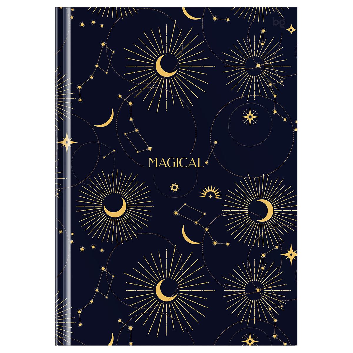 Бизнес-блокнот А5, 64л., евроформат, BG "Magic", матовая ламинация, тиснение фольгой