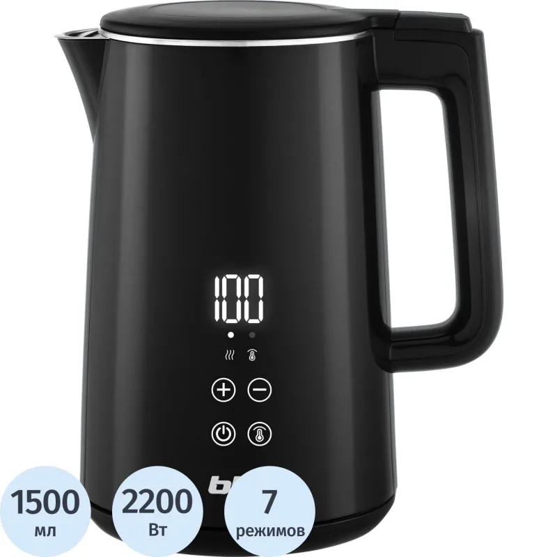 Чайник BBK EK1501,электрический черный