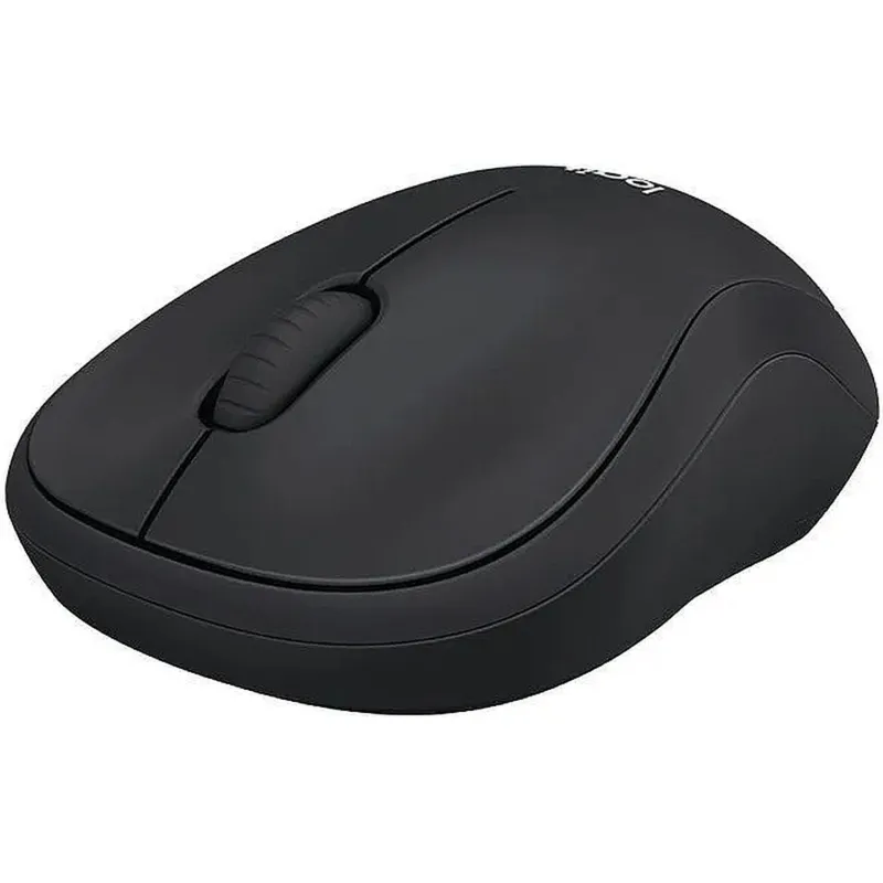 Мышь беспроводная Logitech B220 черная (910-005553)
