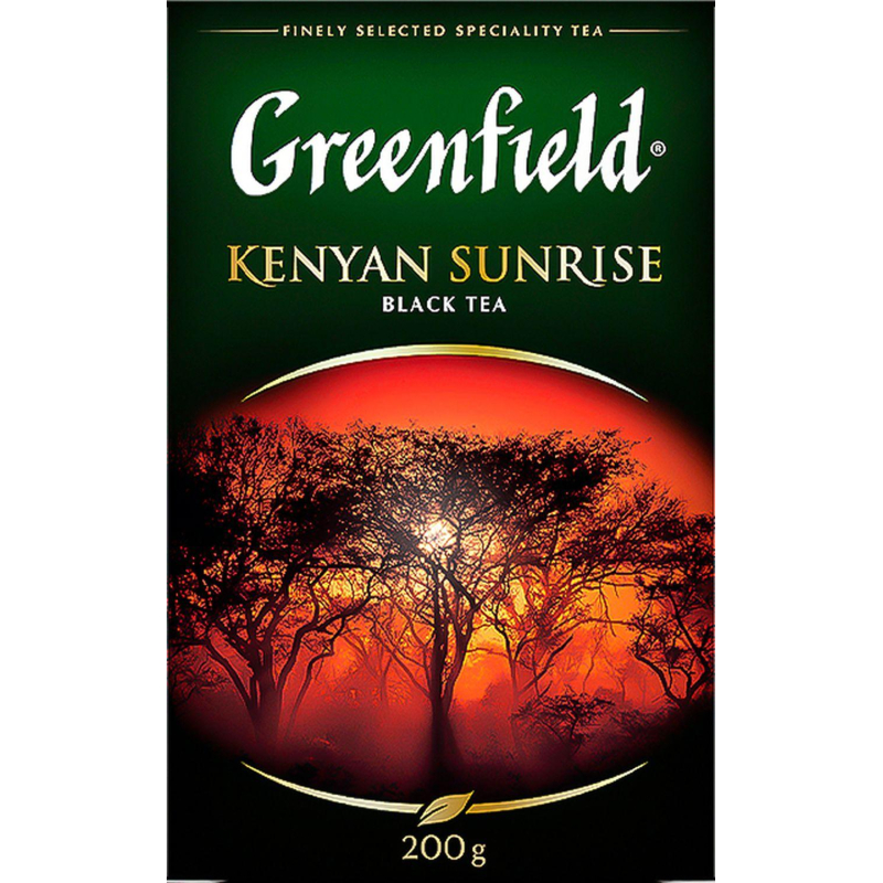 Чай Greenfield Kenyan Sunrise черный 200 г