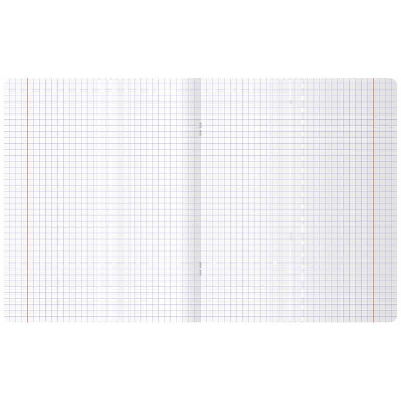 Тетрадь 12л., клетка BG "Школьная", зеленая, эконом