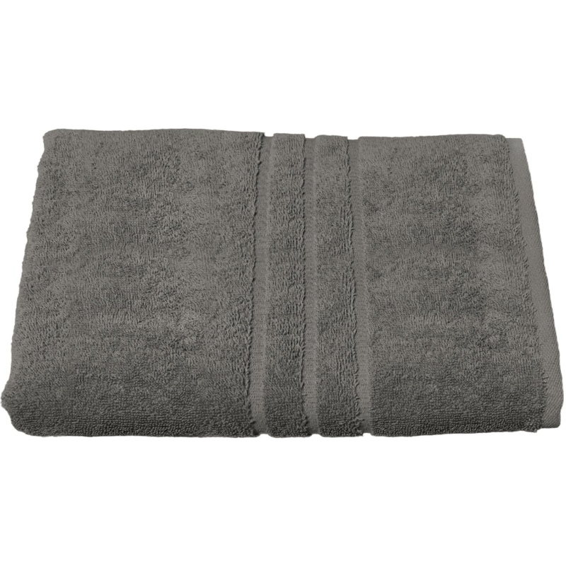 Полотенце махровое Luscan 70х140 см 450 г/кв.м серое