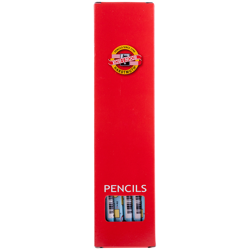 Карандаш ч/г Koh-I-Noor "Formulas" HB, с ластиком, заточен.