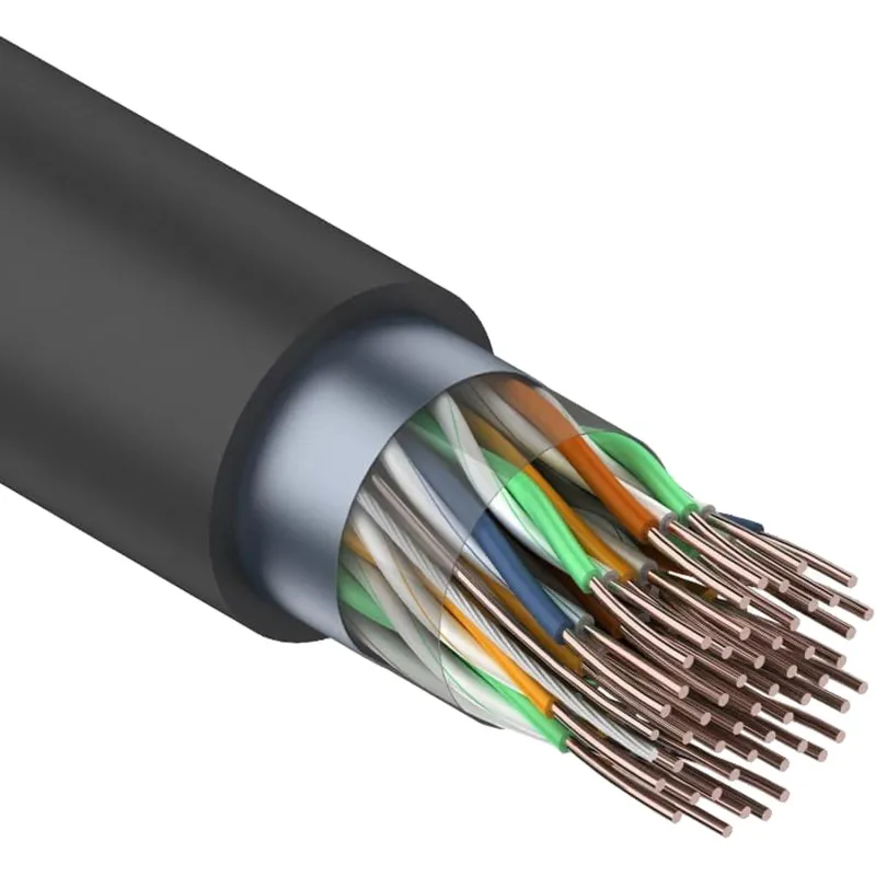 Кабель REXANT FTP 25PR 24AWG, CAT5, наружный (OUTDOOR), бухта 305 м