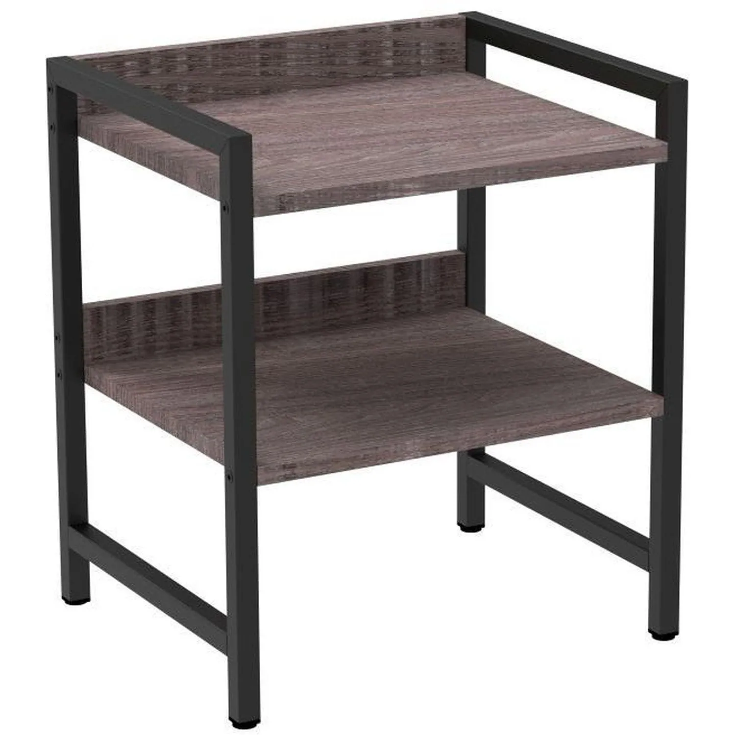 Тумба прикроватная Комус Мебель Онега-12 (ясень анкор тёмный, 425х350х500 мм)