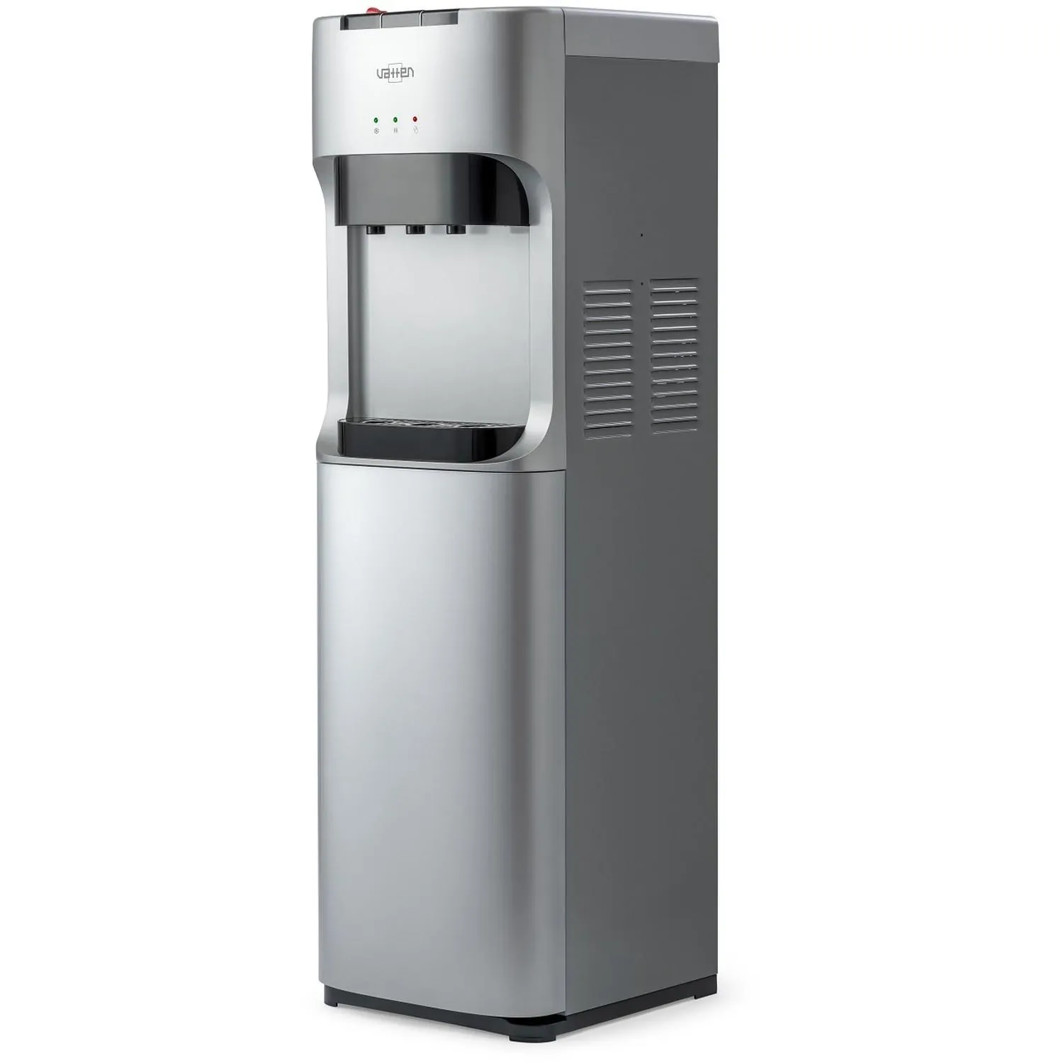 Кулер для воды VATTEN L45SE напольный, электронн, нижняя загрузка, серебро