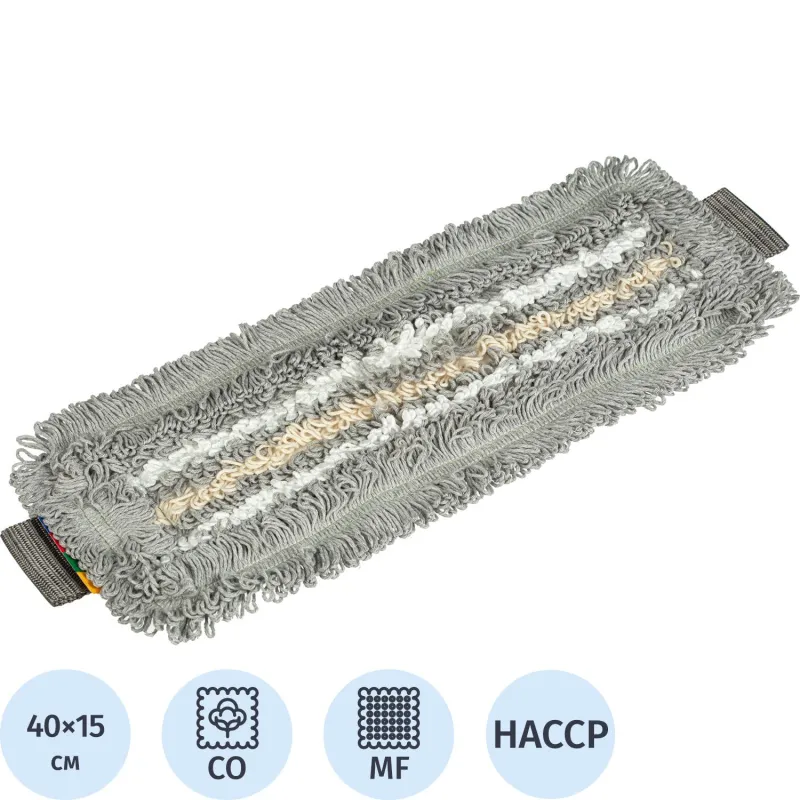 Насадка МОП плоская Vileda Трио УльтраСпид Про полиэфиры/хлопок 40x14.5 см серый/белый Насадка МОП плоская Vileda Трио УльтраСпид Про полиэфиры/хлопок 40x14.5 см серый/белый