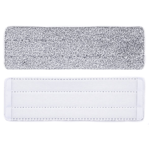 Насадка МОП плоская из микрофибры для швабры из набора MILEY LIGHT MOP, сменная, для набора 607750 (