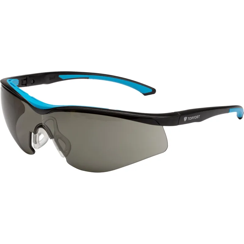 Очки защитные открытые TOPFORT ЛЮКС 103 KN серые