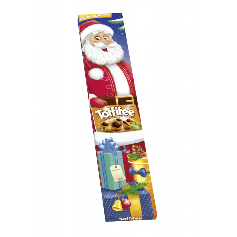 Конфеты Toffifee Полярный медведь, Санта, Олень (нг), 375г