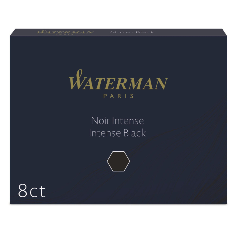 "Картридж сменный для перьевой ручки""WATERMAN Cartridge Size Standard""черн 8шт"