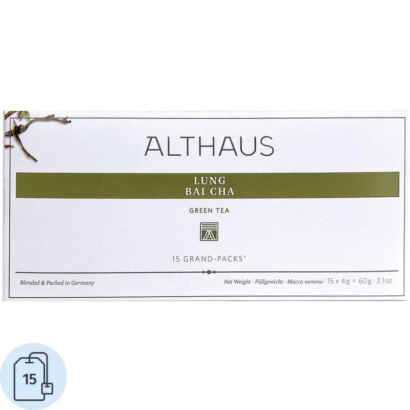 Чай Althaus Grand Pack Lung Bai Cha, 15пак TALTHB-GP0053