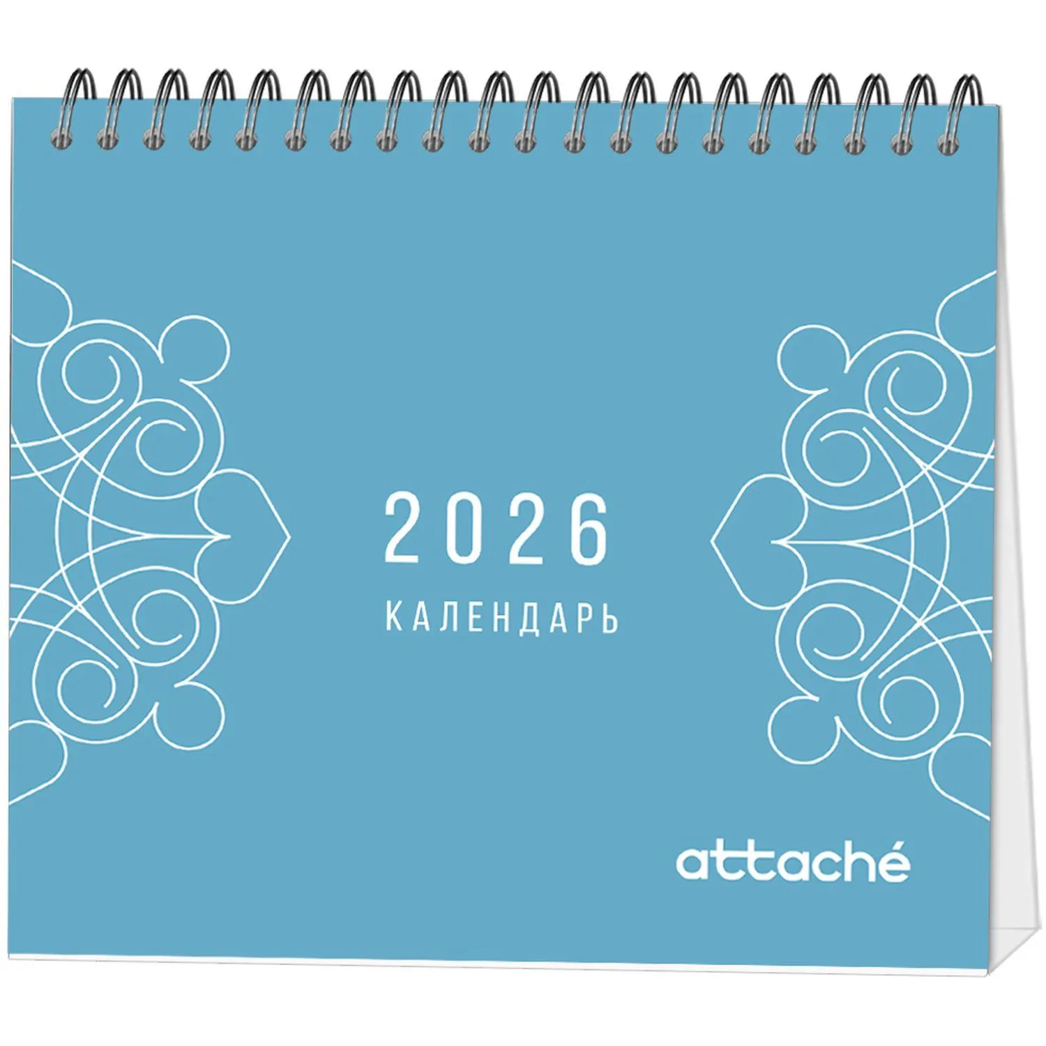 Календарь-домик настольный 2026 Attache, Орнамент, 120х110