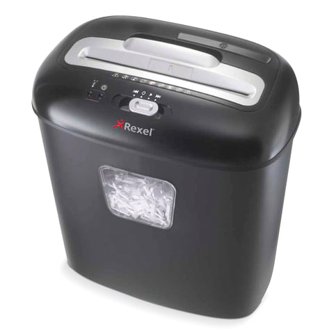 Уничтожитель (шредер) REXEL DUO, 3 уровень секретности, фрагменты 4x45 мм, 10 листов, 17 л, CD, 2102