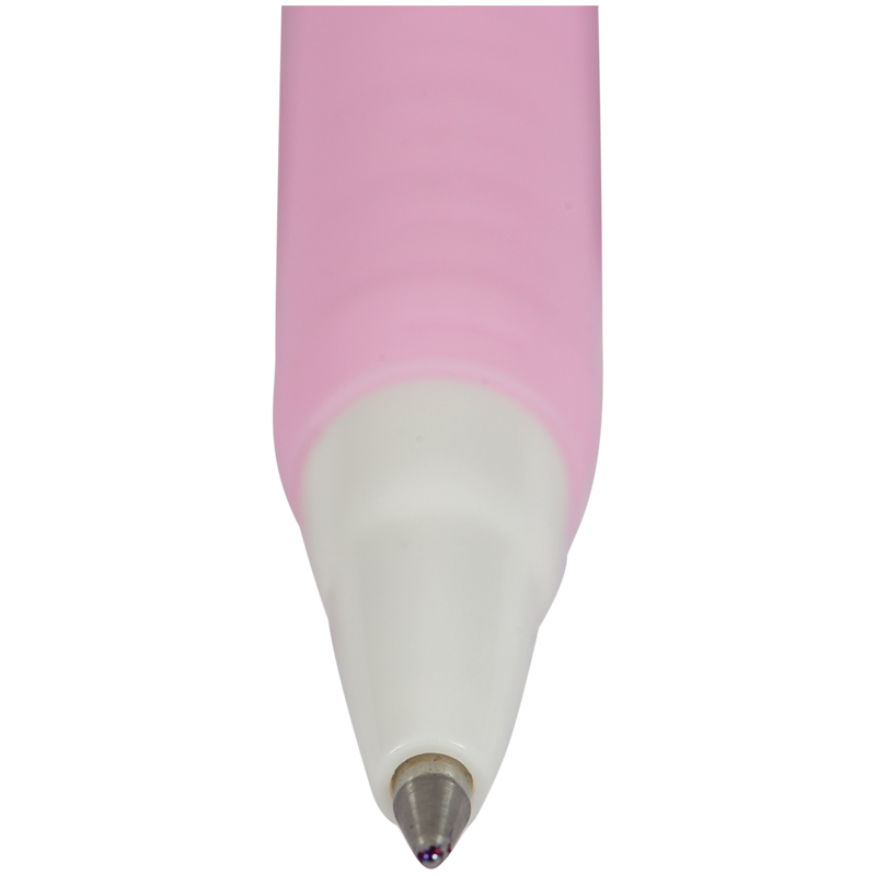 Ручка шариковая автоматическая Uni "Jetstream SXN-101-07FL" синяя, 0,7 мм, грип, розовый корпус