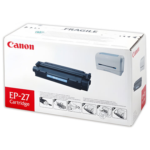 Картридж лазерный CANON (EP-27) LBP-3200/MF3228/3240/5730, ресурс 2500 страниц, оригинальный, 8489A0