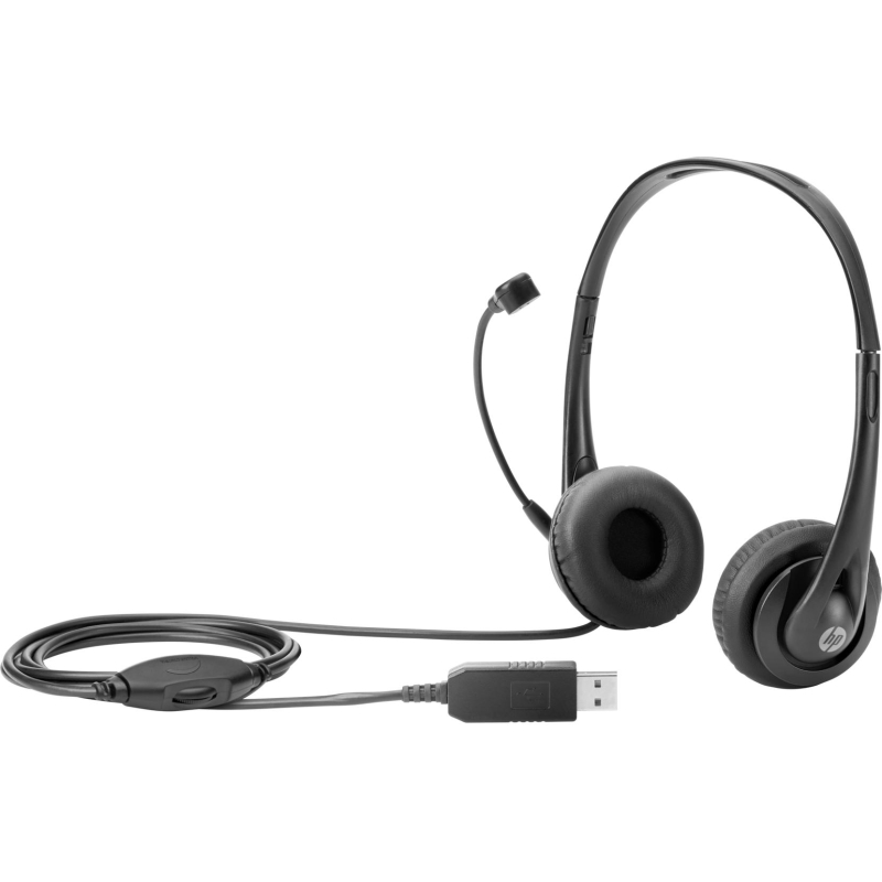 Наушники с микрофоном HP Stereo USB Headset T1A67AA