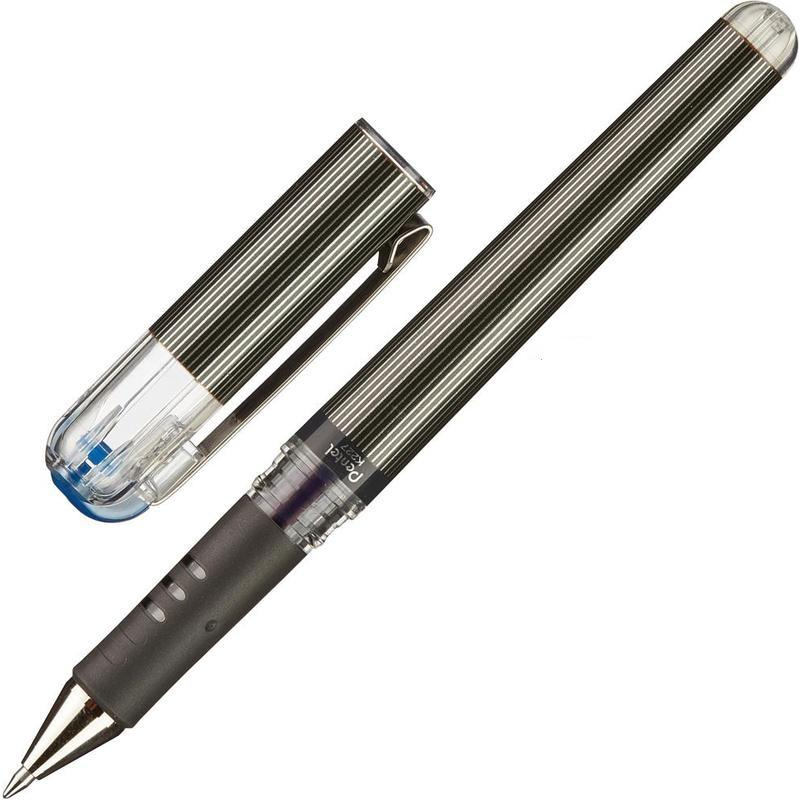 Ручка гелевая Pentel Hybrid gel Grip DX синяя (толщина линии 0.35 мм)