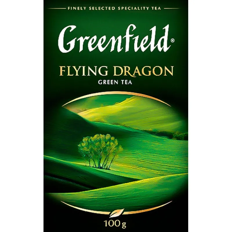 Чай Greenfield Flying Dragon листовой зеленый,100г