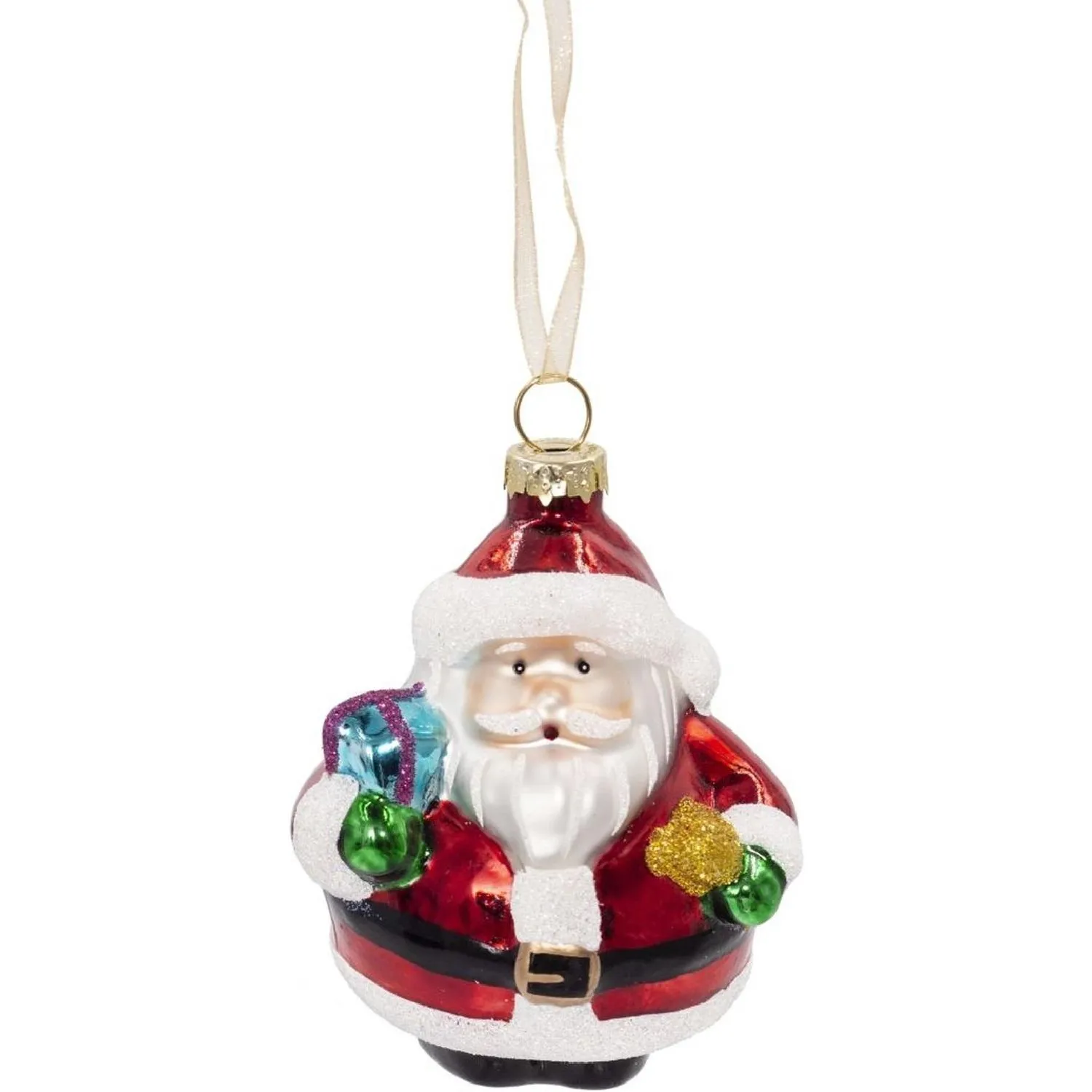 Игрушка НГ Добрый Санта,  L7 W6,5 H10 см, 719819