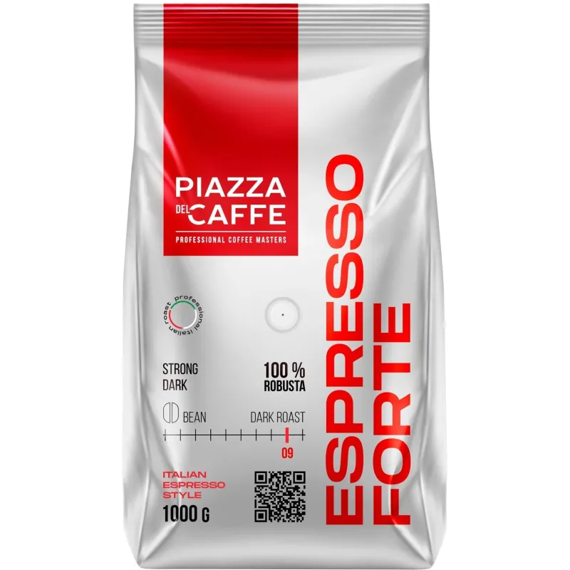 Кофе в зернах Piazza Del Caffe Espresso Forte 1 кг