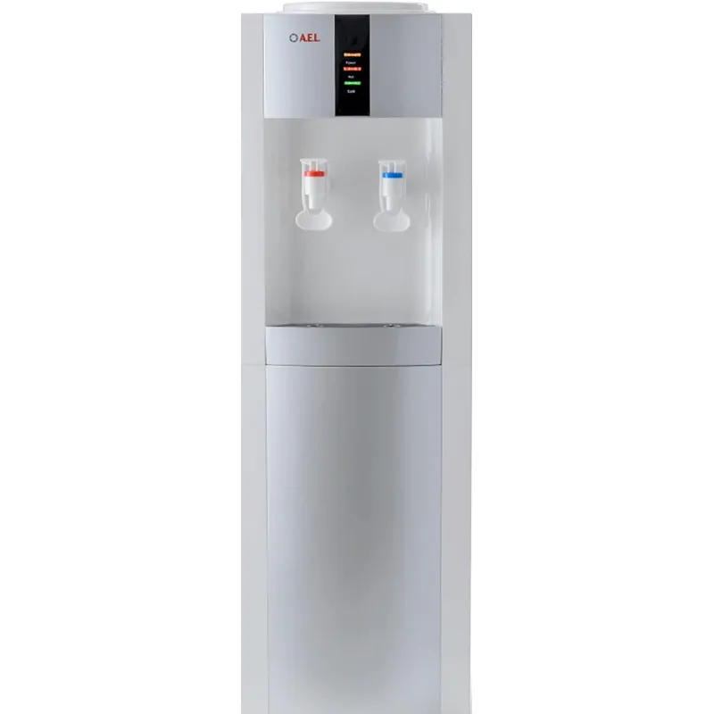 Кулер для воды AEL 47 LK white/silver напольный нагрев, без  охл