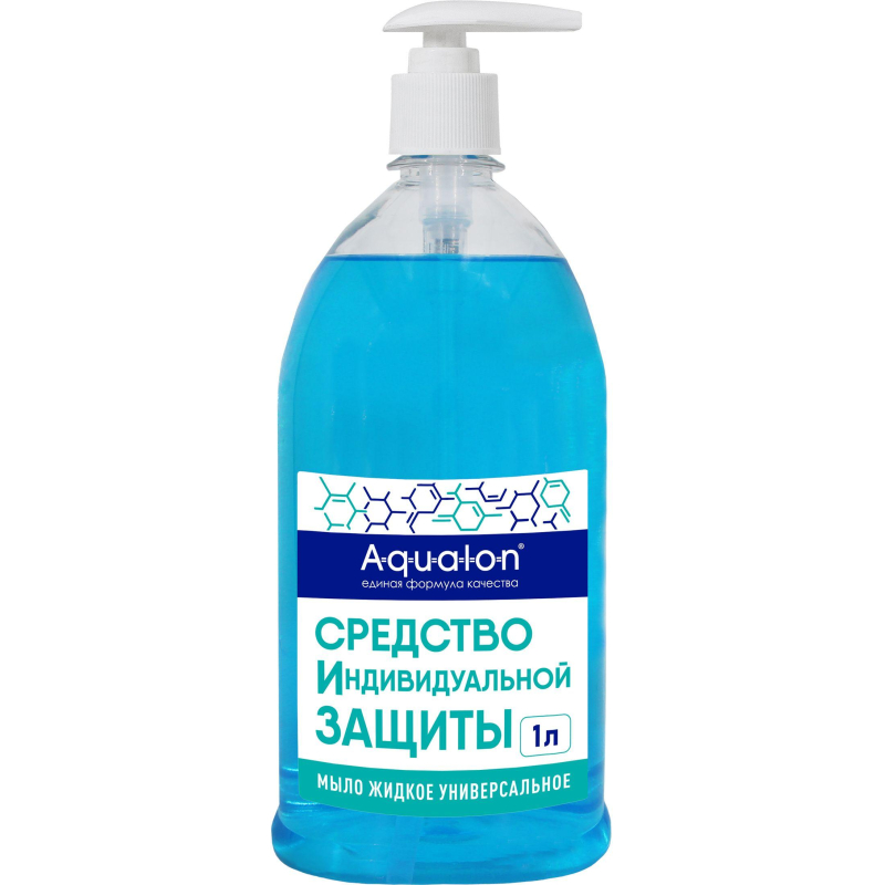 Мыло жидкое AQUALON универсальное, 1 л, СИЗ