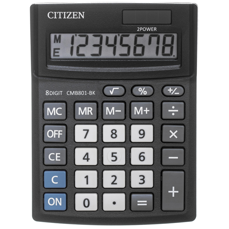 Калькулятор настольный Citizen Correct SD-208 8-разрядный