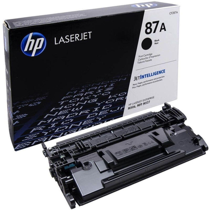 Картридж лазерный HP 87A CF287A чер.для HP LaserJet Enterprise M506/MFP M527