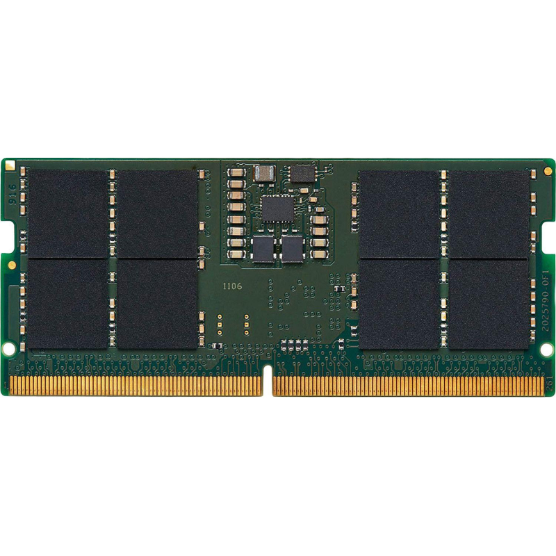 Модуль памяти Kingston 16GB DDR5 4800Мгц SO-DIMM CL40 (KVR48S40BS8-16)