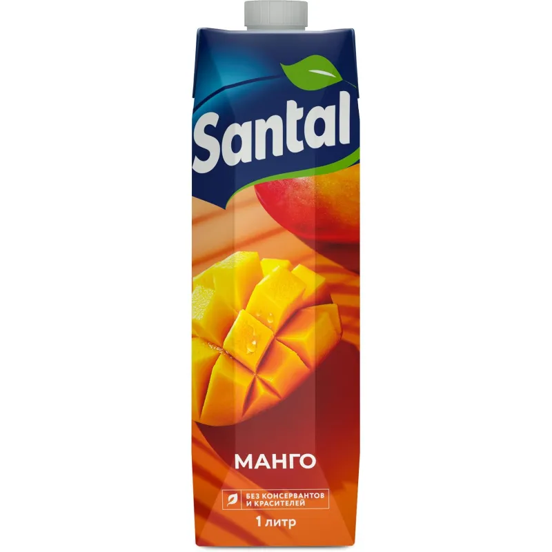 Сок Santal манго 1 л. т/пак шт.