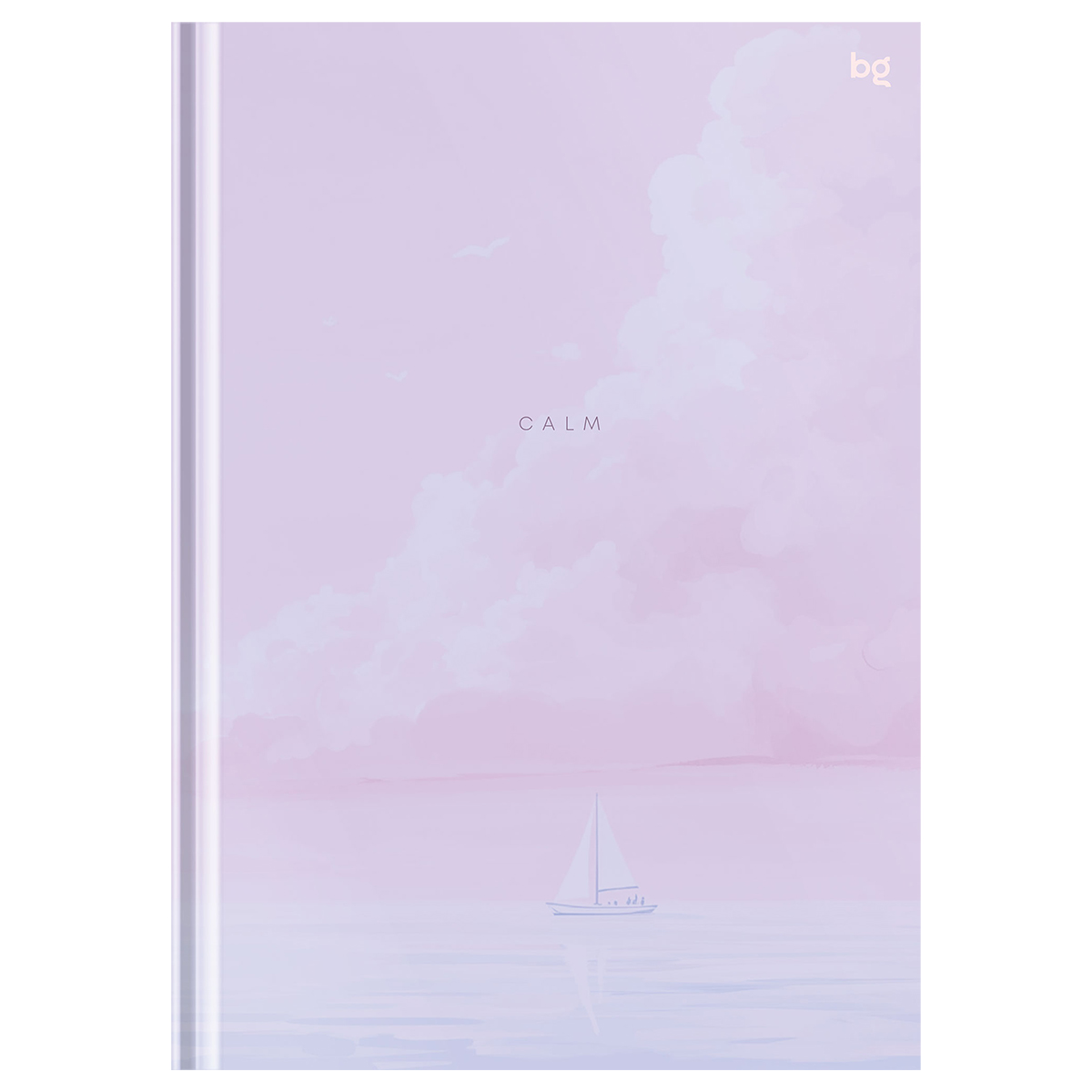 Бизнес-блокнот А5, 64л., евроформат, BG "Calm", soft-touch ламинация