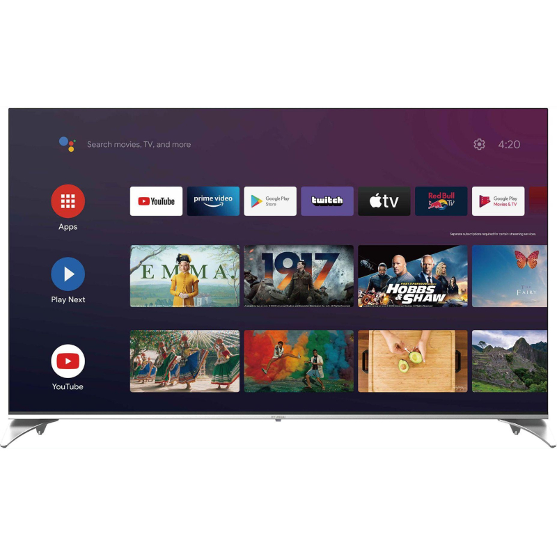 Телевизор Hyundai H-LED50QBU7500, UHD, Smart (Android TV)