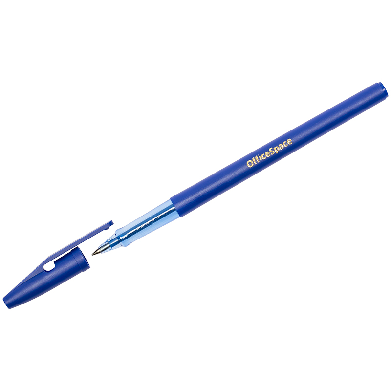 Ручка шариковая OfficeSpace "Zeta" синяя, 0,7мм, на масляной основе