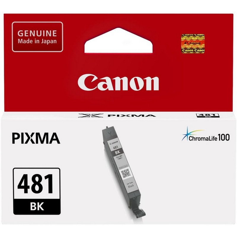 Картридж струйный Canon CLI-481 BK черный оригинальный