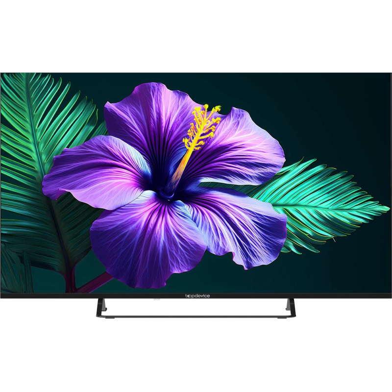 Телевизор Topdevice TDTV50CS05U_BK, UHD, смарт (WildRed)