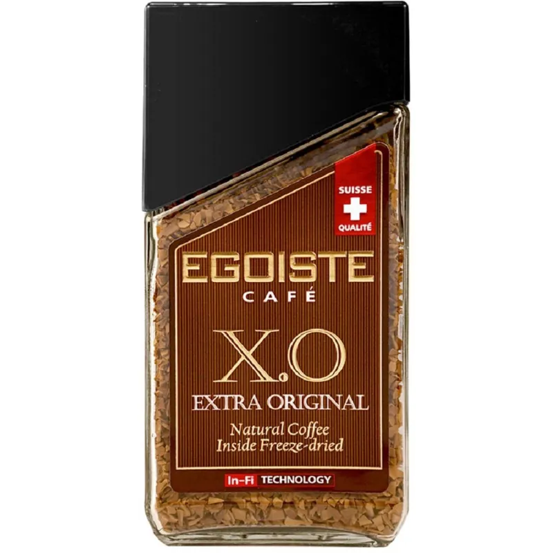 Кофе растворимый Egoiste Extra Original 100 г (стекло)