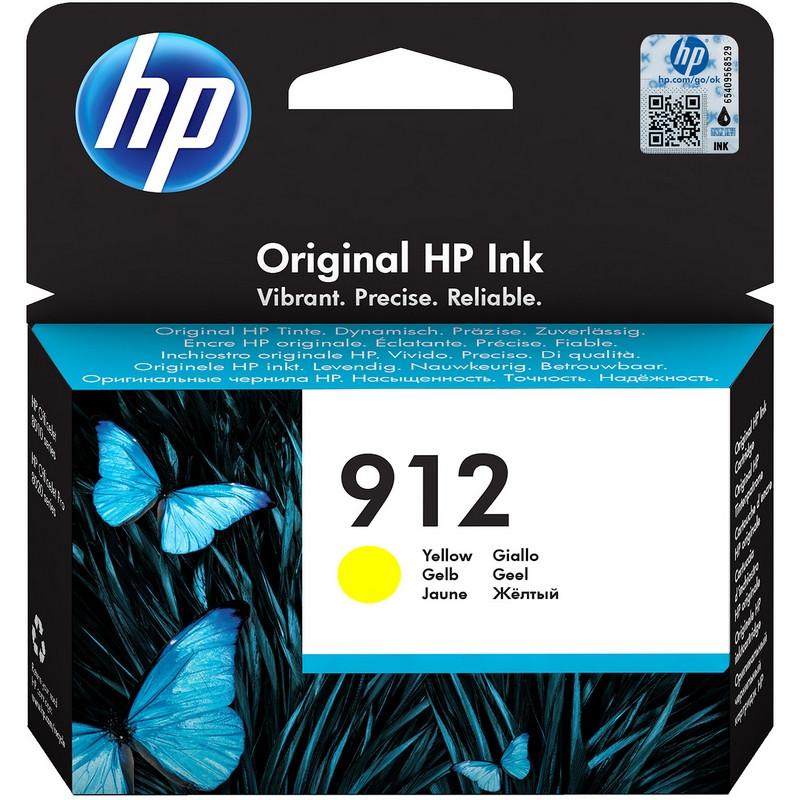 Картридж струйный HP 912 3YL79AE желтый оригинальный