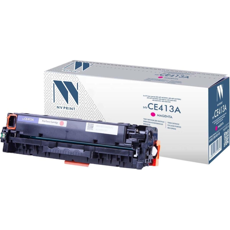 Картридж лазерный NV Print CE413A пур.для HP Color LaserJet 400 M451 (ЛМ)