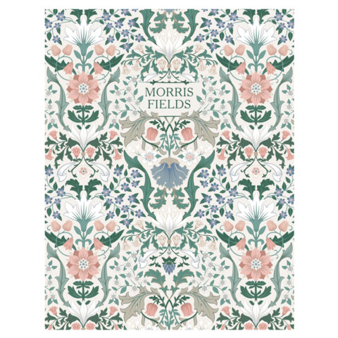 Тетрадь на кольцах А5 175х215 мм, 160 л., твердый картон, клетка, HATBER, "Morris", 080222, 160ТК5В1_29506